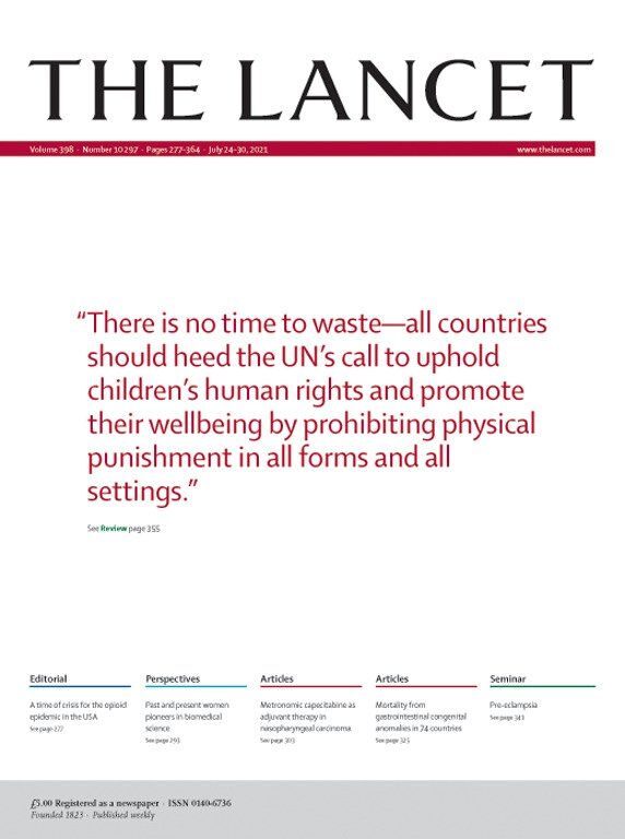 The Lancet from cover
