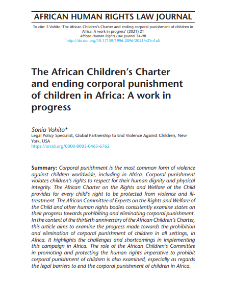 African Charter 30th anniversary