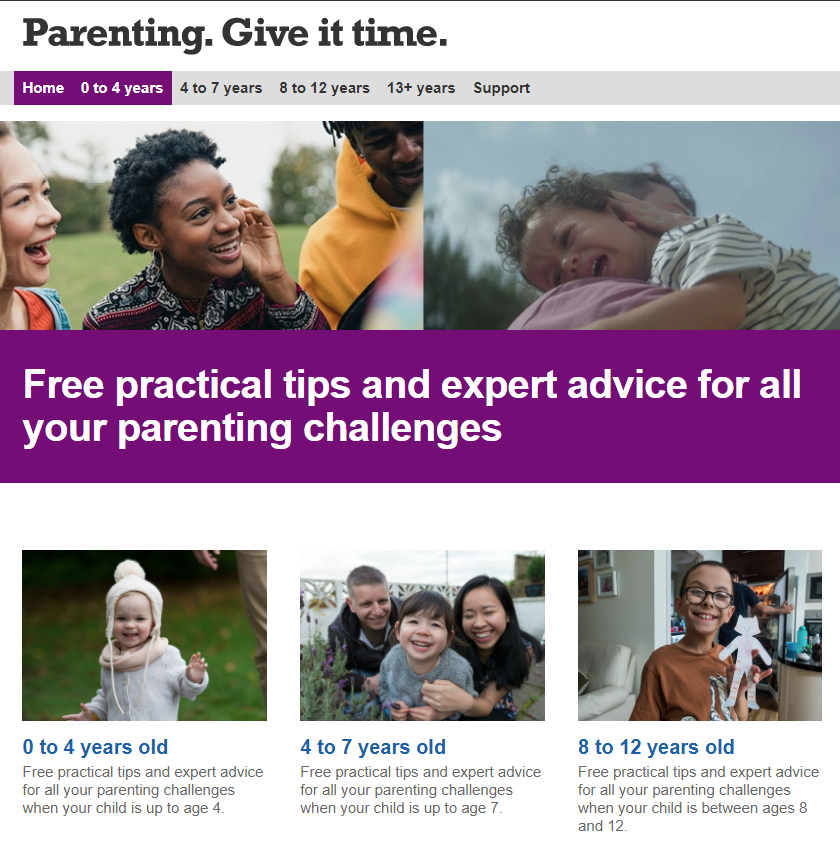 Wales - Parenting Give It Time